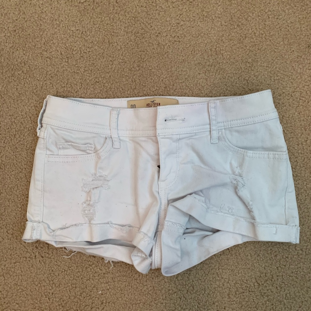 White Shorts